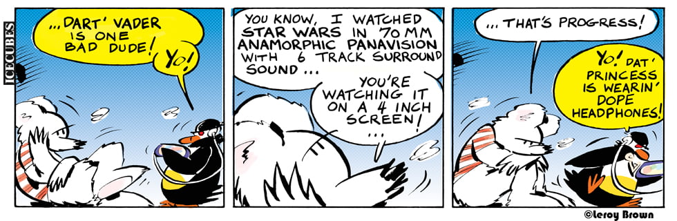 ICECUBES the comic strip #218