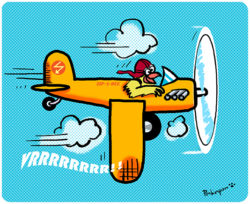 Percy The Flying Chicken