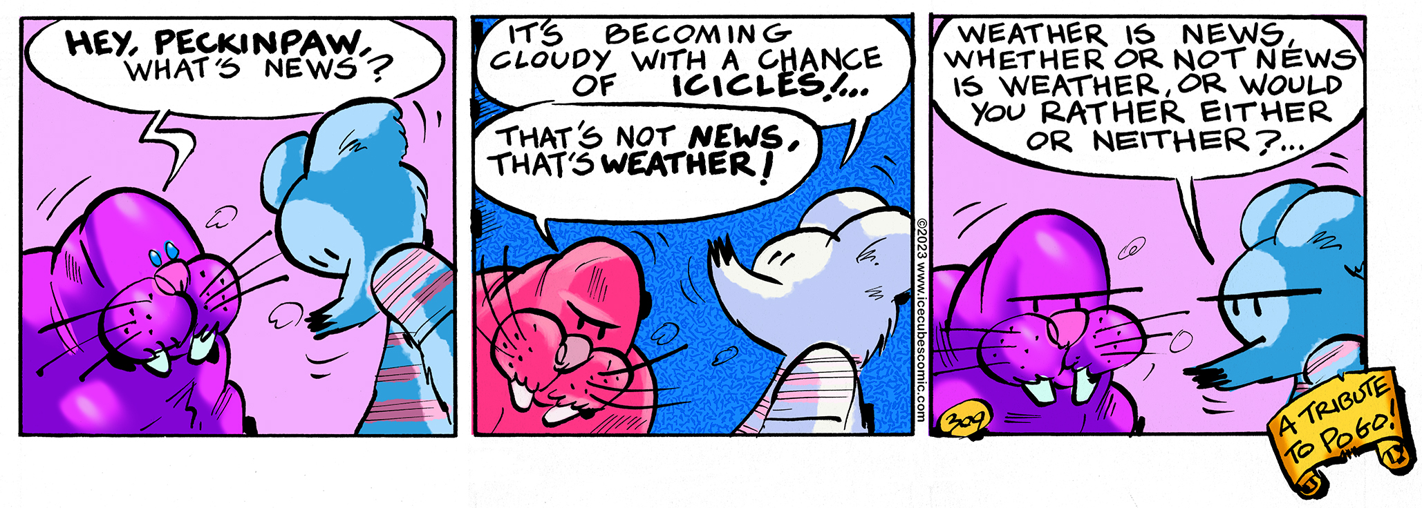 ICECUBES the comic strip #309