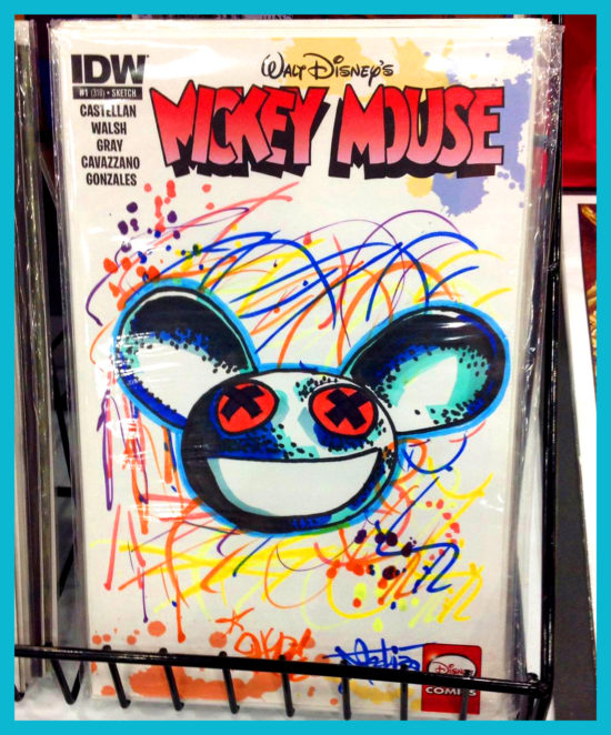 Mickey Mouse as Deadmaus Cover Commission by Leroy Brown