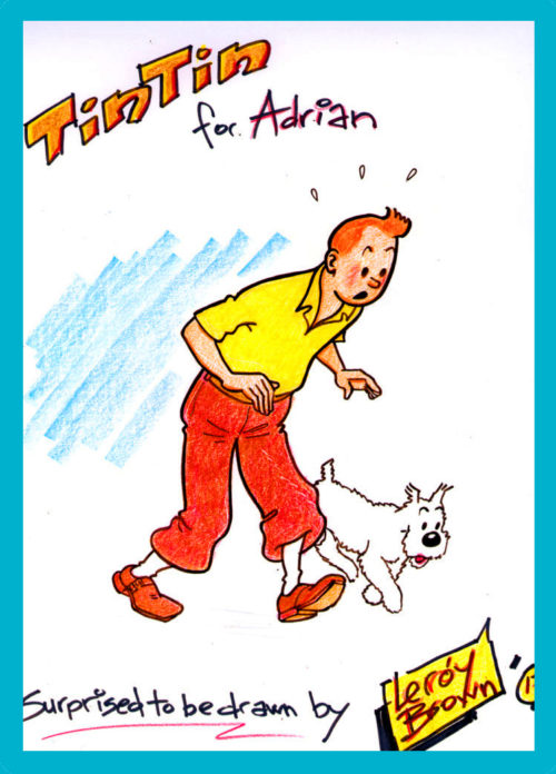 Tintin Commission by Leroy Brown
