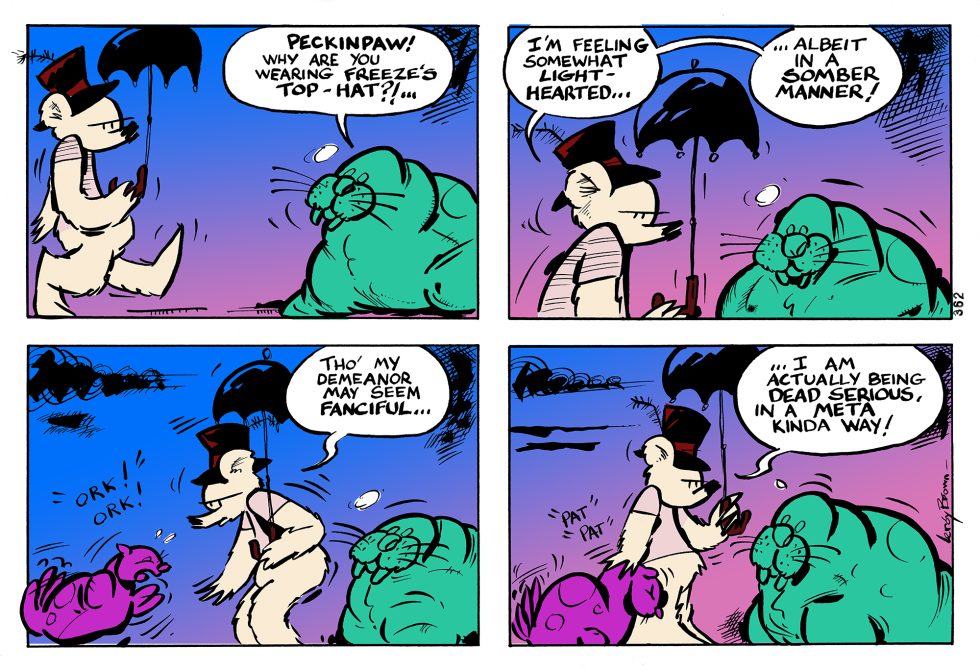 ICECUBES the comic strip 362 - previz